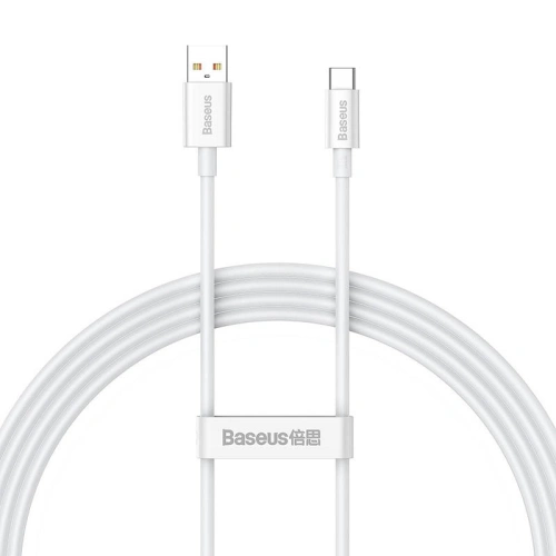 Kup Kabel Baseus Superior USB-A/USB-C 100W 1.5m (bílý) - BSU4412 - {ean13} - Sklep Home Screen