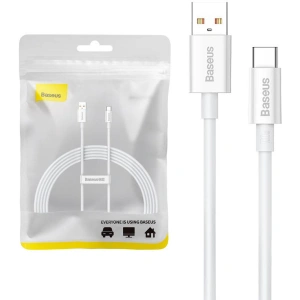 Kabel Baseus Superior USB-A/USB-C 100W 2m (biały)