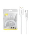 Baseus Cablu Superior USB-A/USB-C 100W 2m (alb)