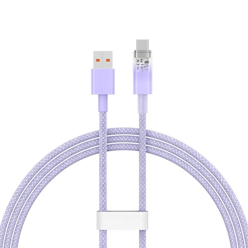 Kup Baseus Cablu USB-A/USB-C 6A 1m (violet) - BSU4417 - {ean13} - Sklep Home Screen
