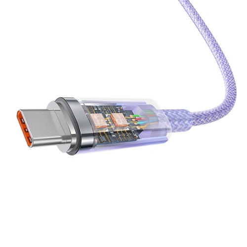Kup Baseus Cablu USB-A/USB-C 6A 1m (violet) - BSU4417 - {ean13} - Sklep Home Screen