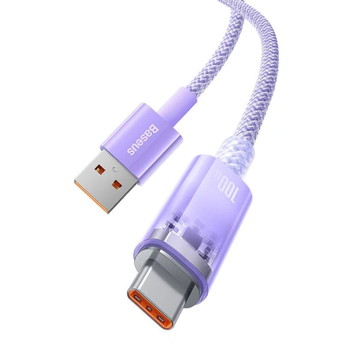 Kup Baseus Cablu USB-A/USB-C 6A 1m (violet) - BSU4417 - {ean13} - Sklep Home Screen