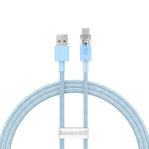 Kup Kábel Baseus USB-A/USB-C 6A 1m (Kék) - BSU4418 - {ean13} - Sklep Home Screen