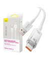 Baseus Cablu USB-A/USB-C 6A 2m (alb)