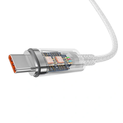Kup Kábel Baseus USB-A/USB-C 6A 2m (Fehér) - BSU4419 - {ean13} - Sklep Home Screen