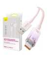 Baseus Cablu USB-A/USB-C 6A 2m (roz)