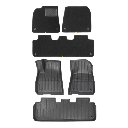Buy Baseus T-Space Car Floor Mats Tesla 6 parts (black velvet) - BSU4422 - {ean13} - Home Screen Store Europe