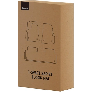 Autószőnyegek Baseus T-Space Tesla-hoz 6 részes (fekete velúr)
