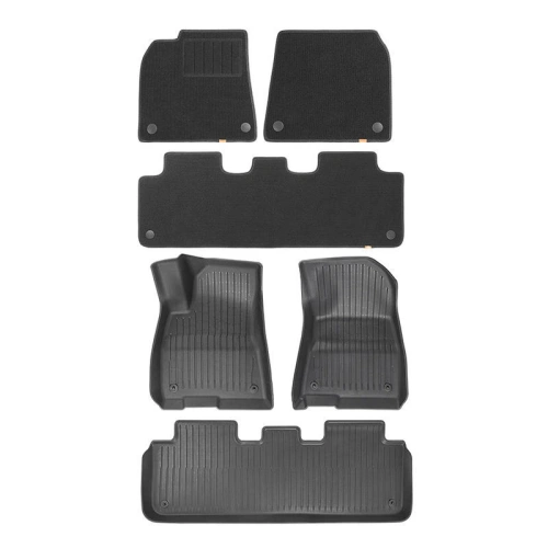 Buy Baseus T-Space Car Floor Mats Tesla 6 parts (black polypropylene) - BSU4423 - {ean13} - Home Screen Store Europe