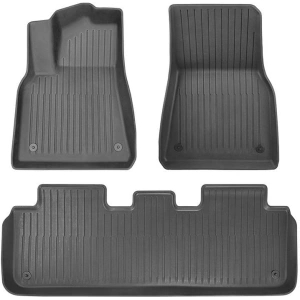 Auto koberečky Baseus T-Space pro Teslu 3 dílný (černý)