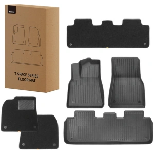 Baseus T-Space Car Floor Mats Tesla 6 parts (black)