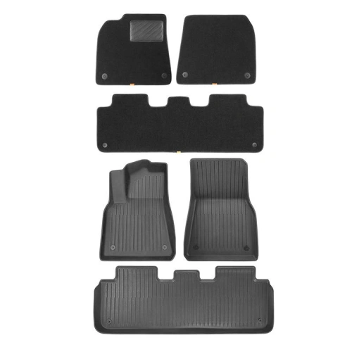Buy Baseus T-Space Car Floor Mats Tesla 6 parts (black) - BSU4425 - {ean13} - Home Screen Store Europe