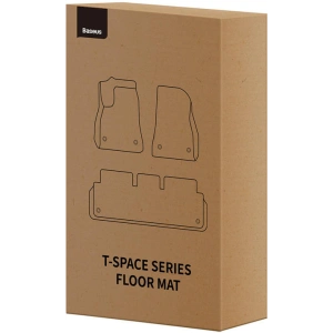 Autószőnyeg Baseus T-Space Teslához 6 részes (fekete)