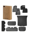 Baseus T-Space Car Floor Mats Tesla 9 parts (black velvet)