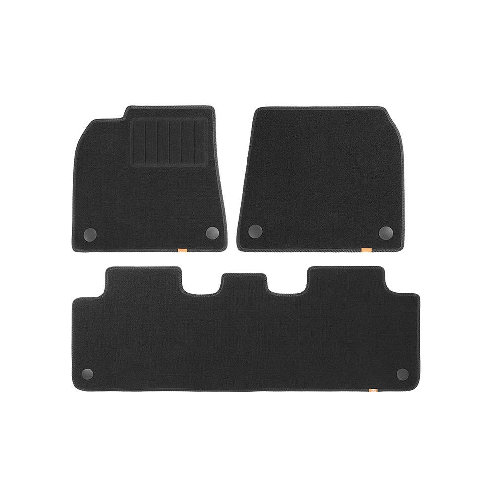 Dywaniki samochodowe Baseus T-Space do Tesli 6 częściowy (czarny polipropylen)