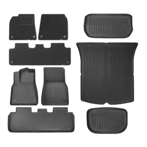 Buy Baseus T-Space Car Floor Mats Tesla 9 parts (black polypropylene) - BSU4428 - {ean13} - Home Screen Store Europe