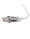 Kup Kabel Baseus USB-A/USB-C 6A 1m (Bílý) - BSU4429 - {ean13} - Sklep Home Screen