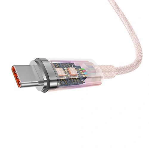 Kup Kábel Baseus USB-A/USB-C 6A 1m (Rózsaszín) - BSU4430 - {ean13} - Sklep Home Screen