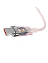 Kup Kábel Baseus USB-A/USB-C 6A 1m (Rózsaszín) - BSU4430 - {ean13} - Sklep Home Screen