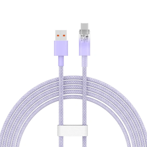 Kup Kabel Baseus USB-A/USB-C 6A 2m (Fialový) - BSU4431 - {ean13} - Sklep Home Screen