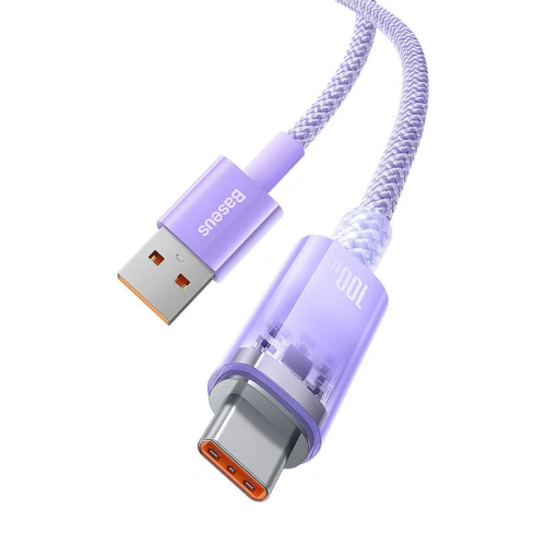 Kup Baseus Cablu USB-A/USB-C 6A 2m (violet) - BSU4431 - {ean13} - Sklep Home Screen