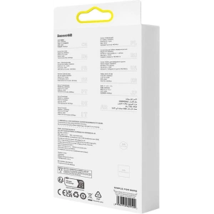 Kabel Baseus USB-A/USB-C 6A 2m (Fioletowy)