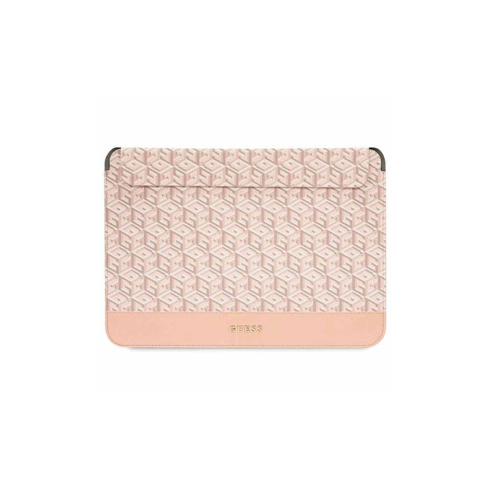 Etui Guess Sleeve GUCS14HGCFSEP 14 cali różowy/pink GCube Stripes