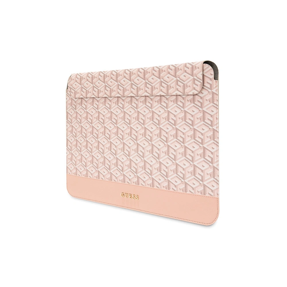 Etui Guess Sleeve GUCS14HGCFSEP 14 cali różowy/pink GCube Stripes