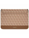 Etui Guess Sleeve GUCS14HGCFSEW 14 palců hnědý/brown GCube Stripes