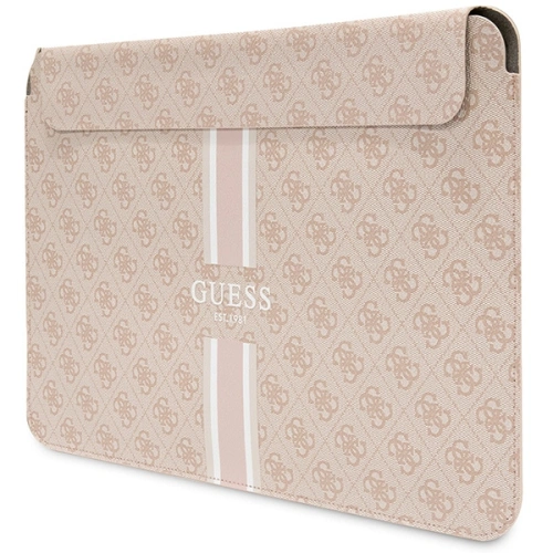Buy Guess Sleeve GUCS14P4RPSP 14 inch pink 4G Printed Stripes - GUE2653 - {ean13} - Home Screen Store Europe