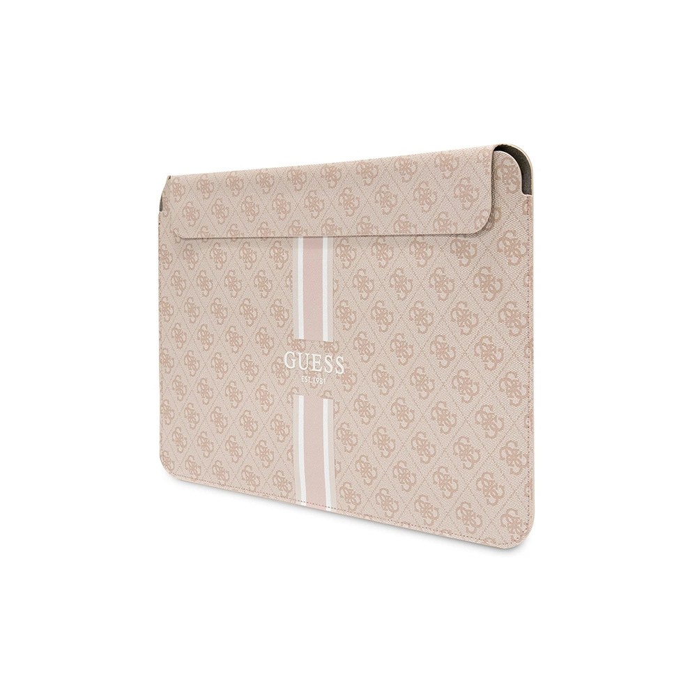 Etui Guess Sleeve GUCS14P4RPSP 14 cali różowy/pink 4G Printed Stripes