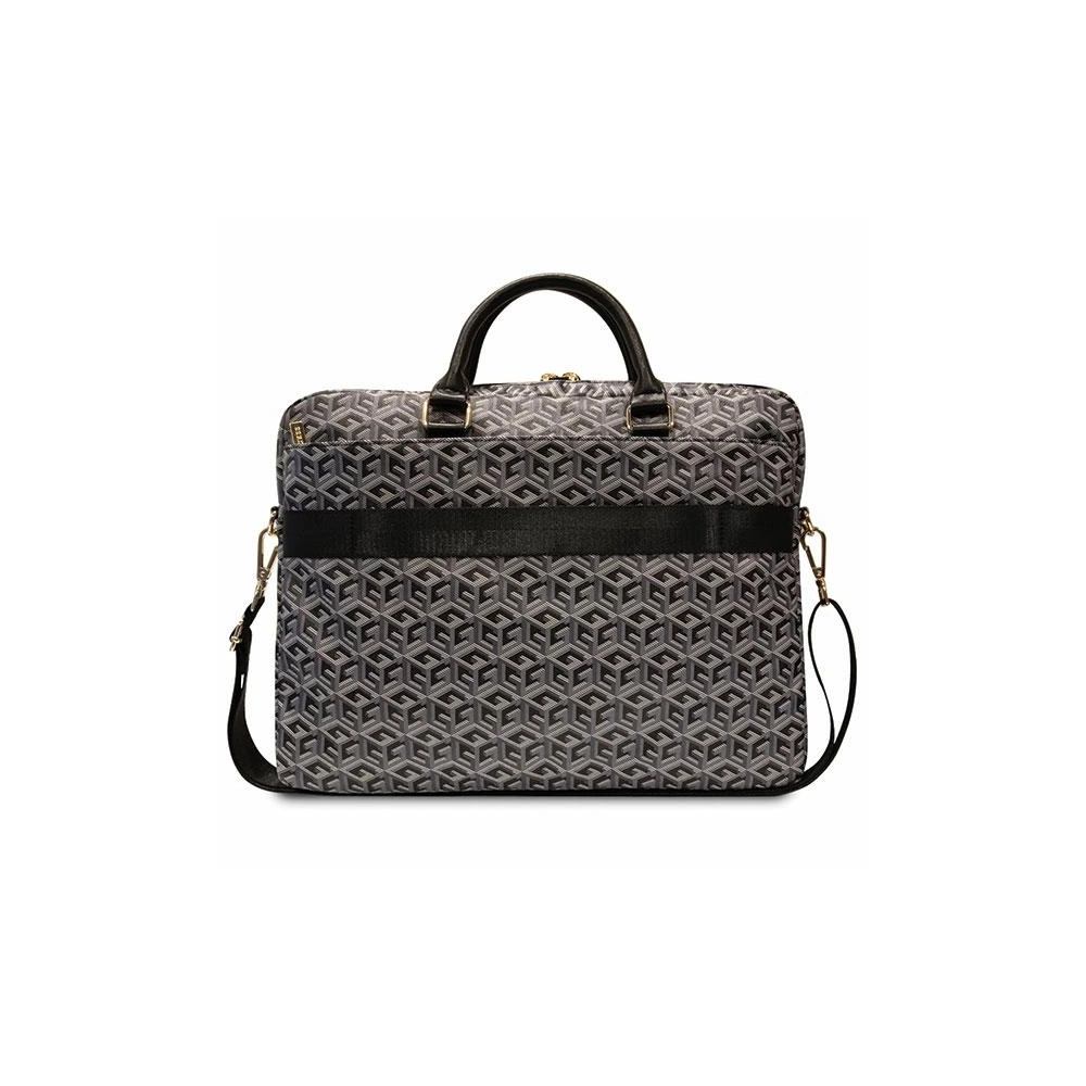 Torba Guess GUCB15HGCFSEK 16 cali czarny/black GCube Stripes