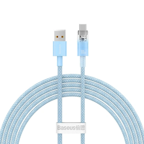 Kup Kabel Baseus USB-A/USB-C 6A 2m (Modrý) - BSU4432 - {ean13} - Sklep Home Screen