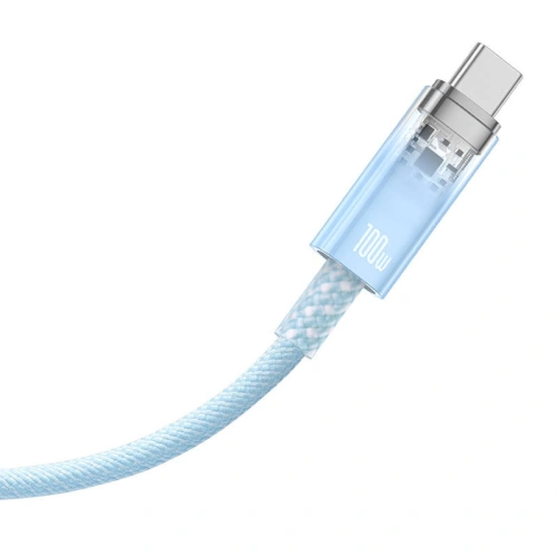 Kup Kabel Baseus USB-A/USB-C 6A 2m (Modrý) - BSU4432 - {ean13} - Sklep Home Screen
