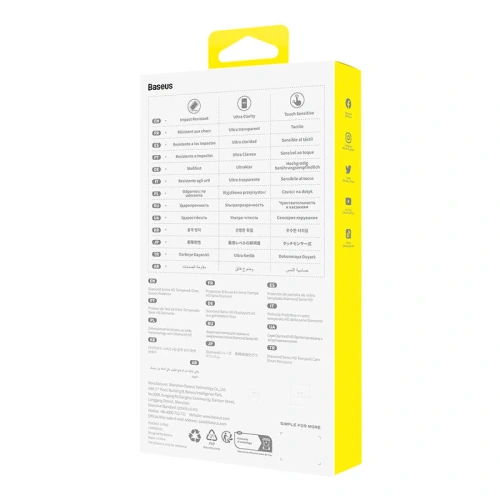 Buy Baseus OS Diamond Series HD Ultra Clarity Glass Apple iPhone 14/13/13 Pro (clear) - BSU4436 - {ean13} - Home Screen Store Europe