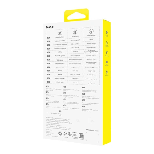 Buy Baseus OS Diamond Series HD Ultra Clarity Glass Apple iPhone 14 Pro (clear) - BSU4437 - {ean13} - Home Screen Store Europe