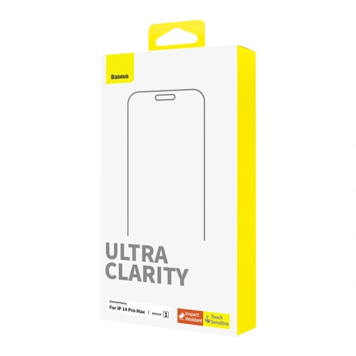 Kup Edzett üveg Baseus OS Diamond Series HD Ultra Clarity Apple iPhone 14 Pro Max (Átlátszó) - BSU4438 - {ean13} - Sklep Home Screen