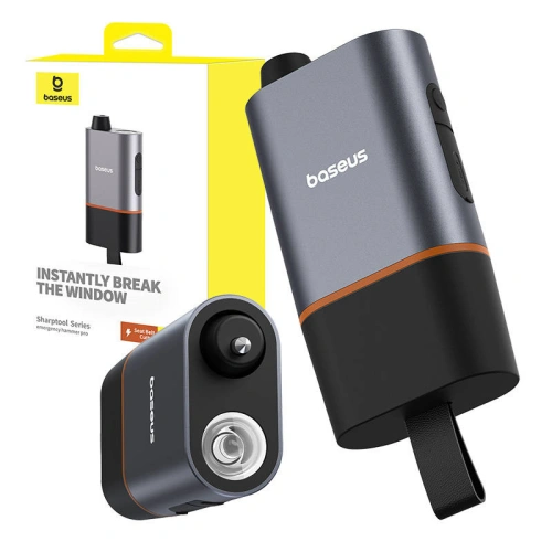 Kup Baseus Accesoriu auto ciocan de sticlă + cuțit pentru curea (negru) - BSU4439 - {ean13} - Sklep Home Screen