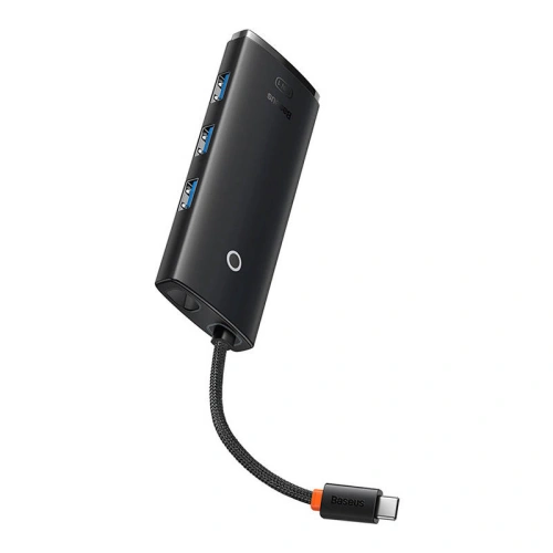 Kup Baseus Adapter HUB 5-Port USB-C/HDMI - 3x USB-A 3.0 - USb-C PD (schwarz) - BSU4440 - {ean13} - Sklep Home Screen