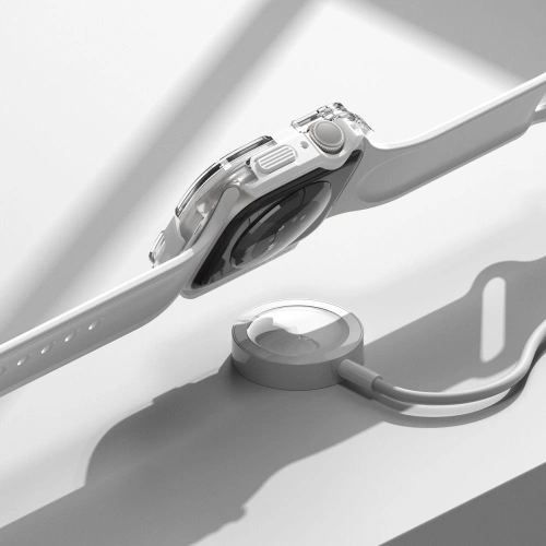 Kup Case Ringke Fusion Bumper Apple Watch 4/5/6/7/SE/8/9 44/45mm Weiß - RGK1809 - {ean13} - Sklep Home Screen
