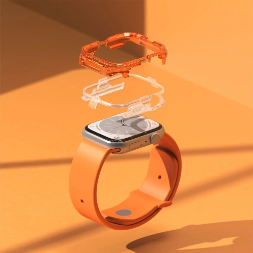 Kup Case Ringke Fusion Bumper Apple Watch 4/5/6/7/SE/8/9 44/45mm Weiß - RGK1809 - {ean13} - Sklep Home Screen