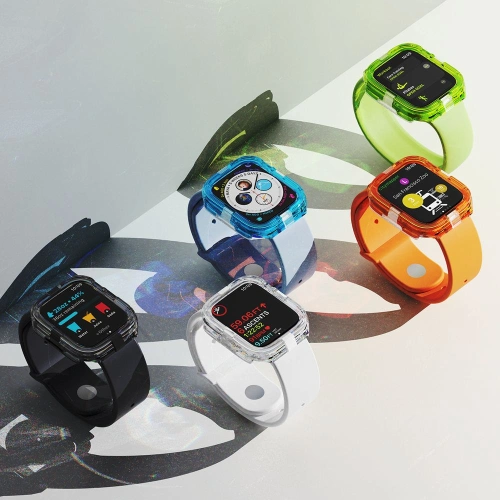 Kup Case Ringke Fusion Bumper Apple Watch 4/5/6/7/SE/8/9 44/45mm Weiß - RGK1809 - {ean13} - Sklep Home Screen