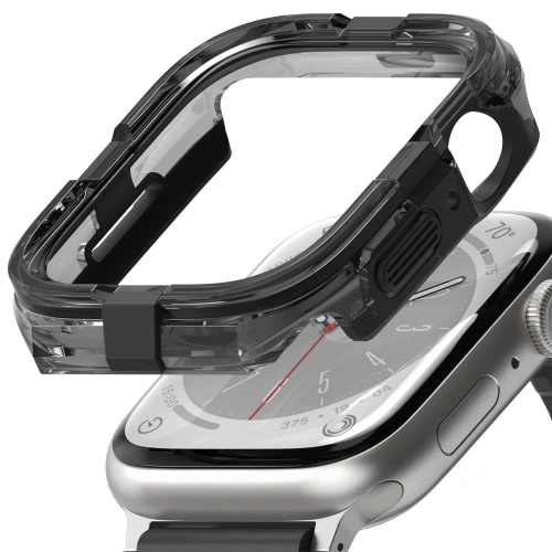 Kup Case Ringke Fusion Bumper Apple Watch 4/5/6/7/SE/8/9 44/45mm Schwarz - RGK1810 - {ean13} - Sklep Home Screen