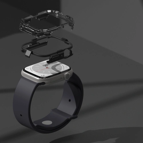 Kup Case Ringke Fusion Bumper Apple Watch 4/5/6/7/SE/8/9 44/45mm Schwarz - RGK1810 - {ean13} - Sklep Home Screen