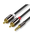 UGREEN 3,5-mm-Miniklinke/2RCA-Audiokabel 3m schwarz