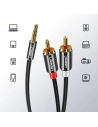 Kup Kabel audio UGREEN 3,5mm mini jack/2RCA 3m czarny - UGR1662 - {ean13} - Sklep Home Screen