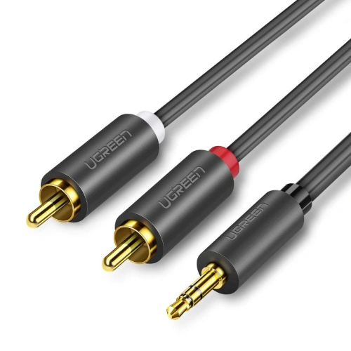 Kup Audio kabel UGREEN 3,5 mm mini jack/2RCA 3m černý - UGR1662 - {ean13} - Sklep Home Screen