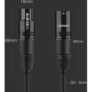 Kup UGREEN AV130 XLR/XLR hosszabbító kábel 2m - UGR1663 - {ean13} - Sklep Home Screen