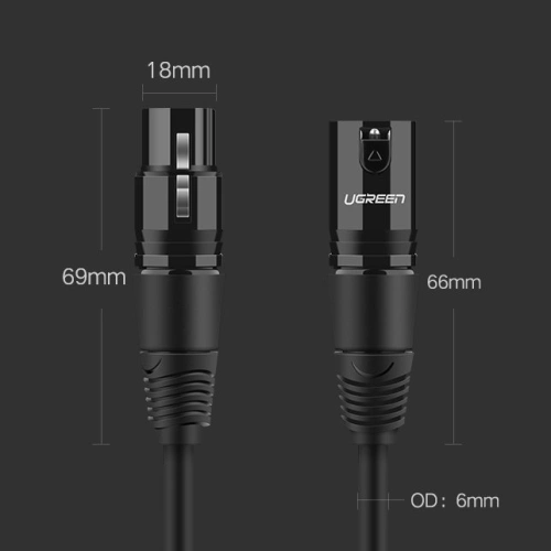 Kup Prodlužovací kabel UGREEN AV130 XLR/XLR 2m - UGR1663 - {ean13} - Sklep Home Screen