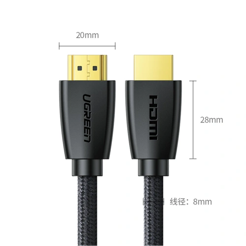 Kup UGREEN HD118 HDMI 2.0 4K UHD cablu 3m negru - UGR1664 - {ean13} - Sklep Home Screen